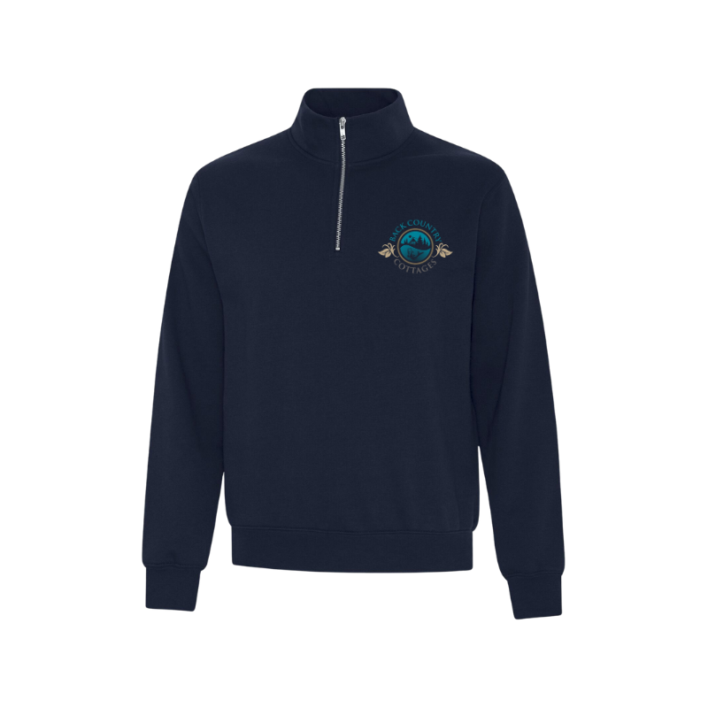 Back Country Cottages 1/4 Zip Sweatshirt