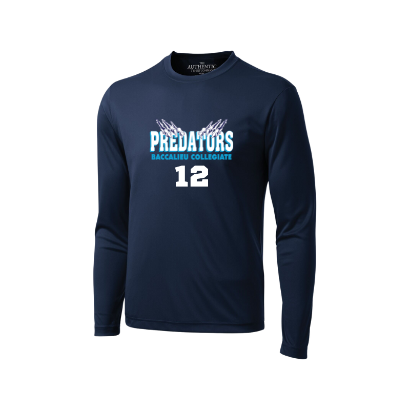 Baccalieu Collegiate Predators Long Sleeve Tee