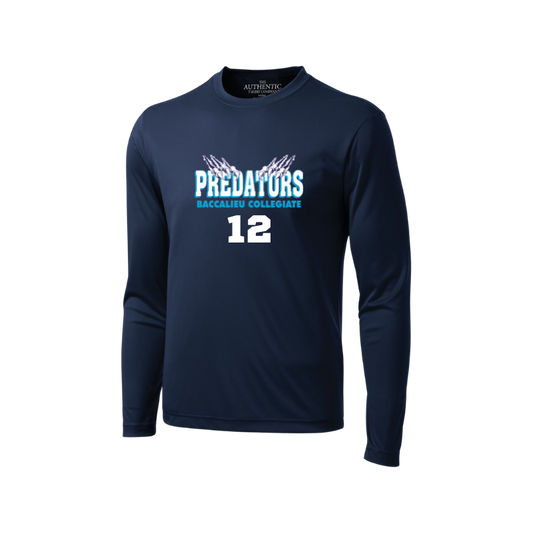 Baccalieu Collegiate Predators Long Sleeve Tee