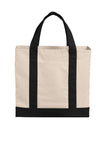 Port Authority ®  Cotton Canvas Two-Tone Tote BG429