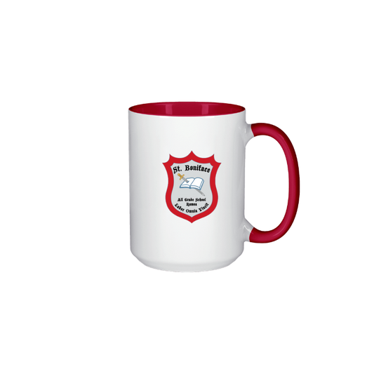 15oz Ceramic Coffee Mug – St. Boniface All Grade School
