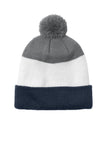 Port Authority ®  Cozy Striped Pom Beanie C979