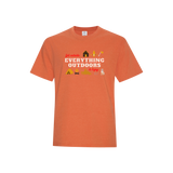 Chuck Porter Everything Outdoors Earth Wash Adult Tee
