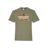 Chuck Porter Everything Outdoors Earth Wash Adult Tee
