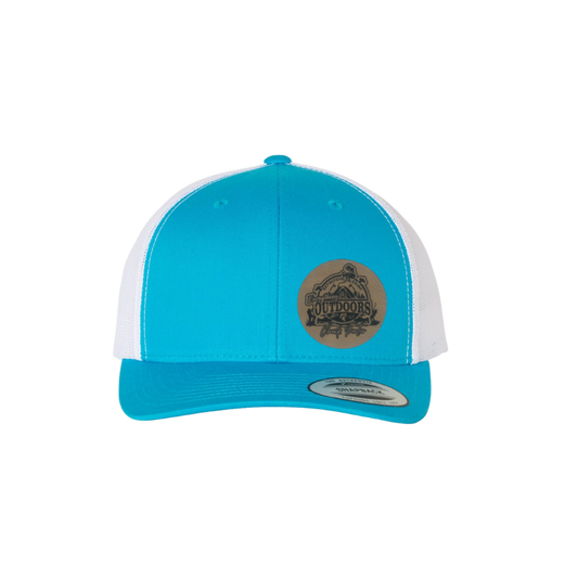 Chuck Porter Classic Laser Engraved Patch Trucker Cap