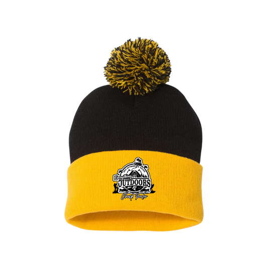 Chuck Porter Classic Pom-Pom Cuffed Beanie