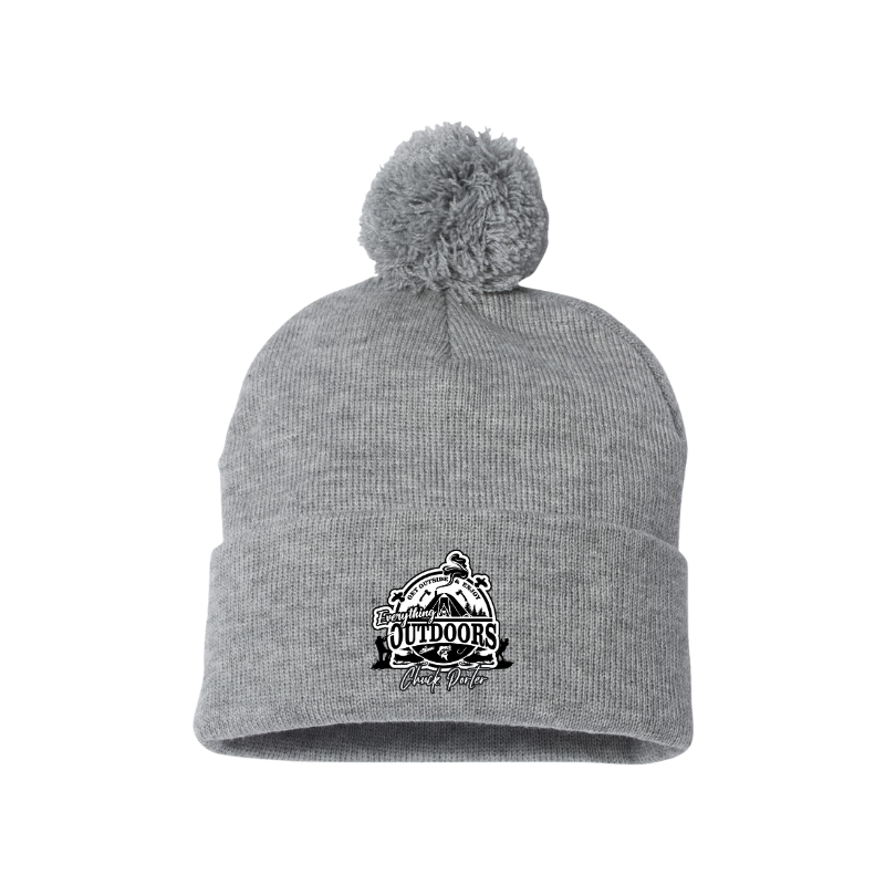 Chuck Porter Classic Pom-Pom Cuffed Beanie