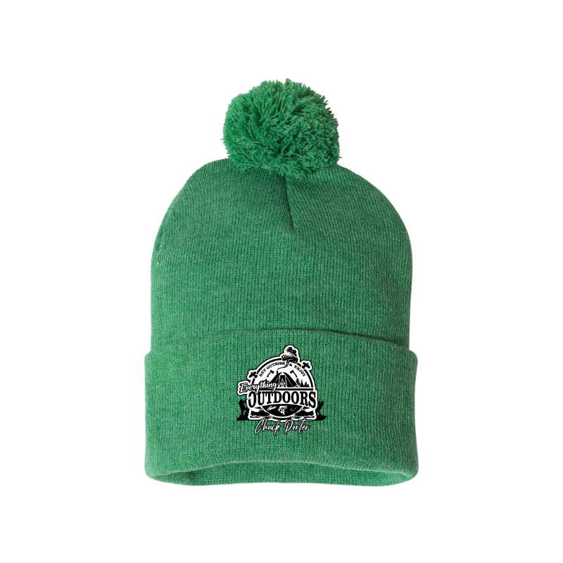 Chuck Porter Classic Pom-Pom Cuffed Beanie