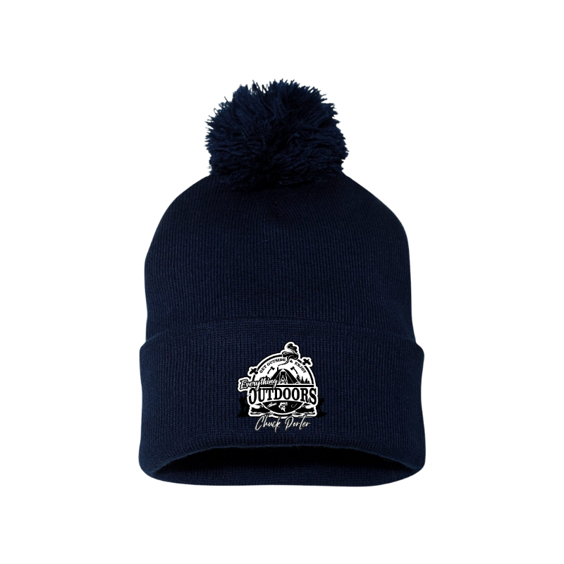 Chuck Porter Classic Pom-Pom Cuffed Beanie