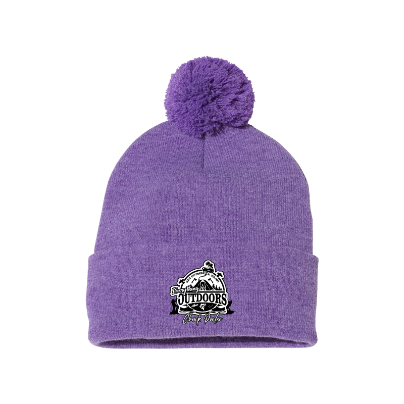 Chuck Porter Classic Pom-Pom Cuffed Beanie