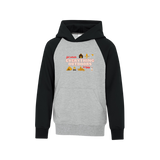 Classic Youth Two Tone Hooded Sweatshirt