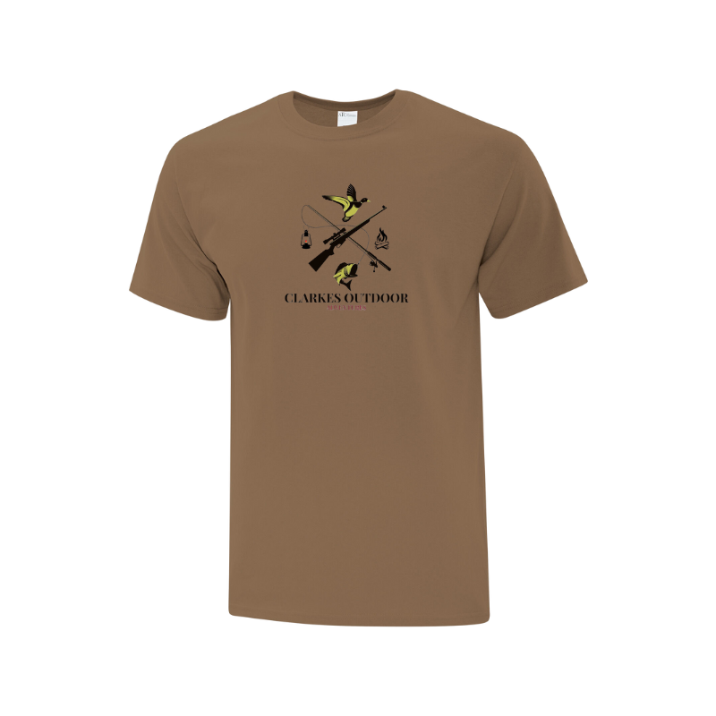 Clarke's Outdoor Adventures Adult Tee