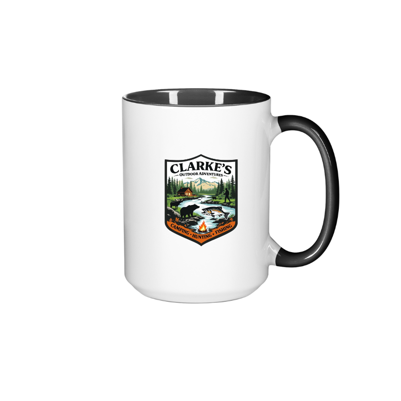 Clarkes Outdoor Adventures Ceramic Mug