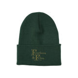 Feathers & Flies Cuffed Toque