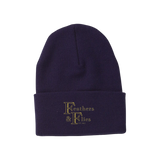 Feathers & Flies Cuffed Toque