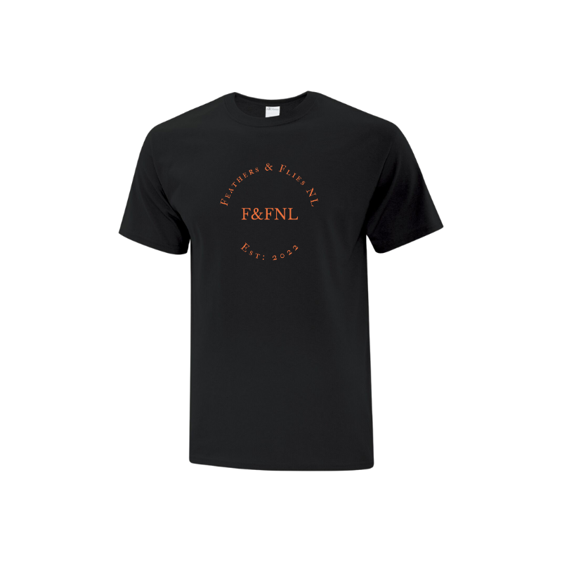 Feathers & Flies Adult Everyday Cotton Tee