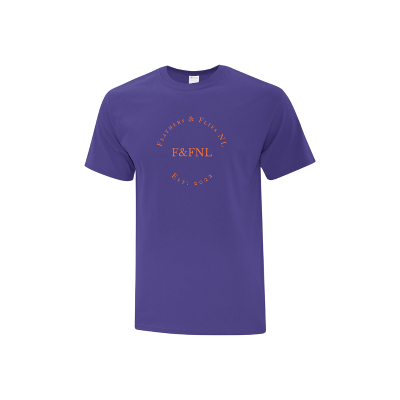 Feathers & Flies Adult Everyday Cotton Tee