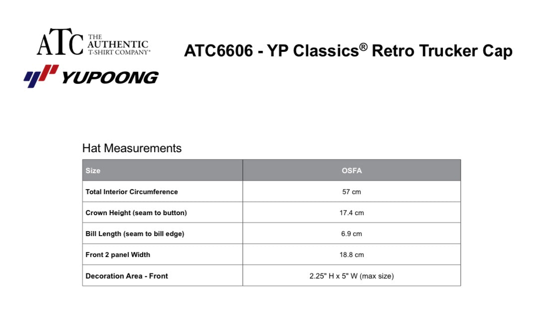 Chuck Porter Classic Retro Trucker Cap