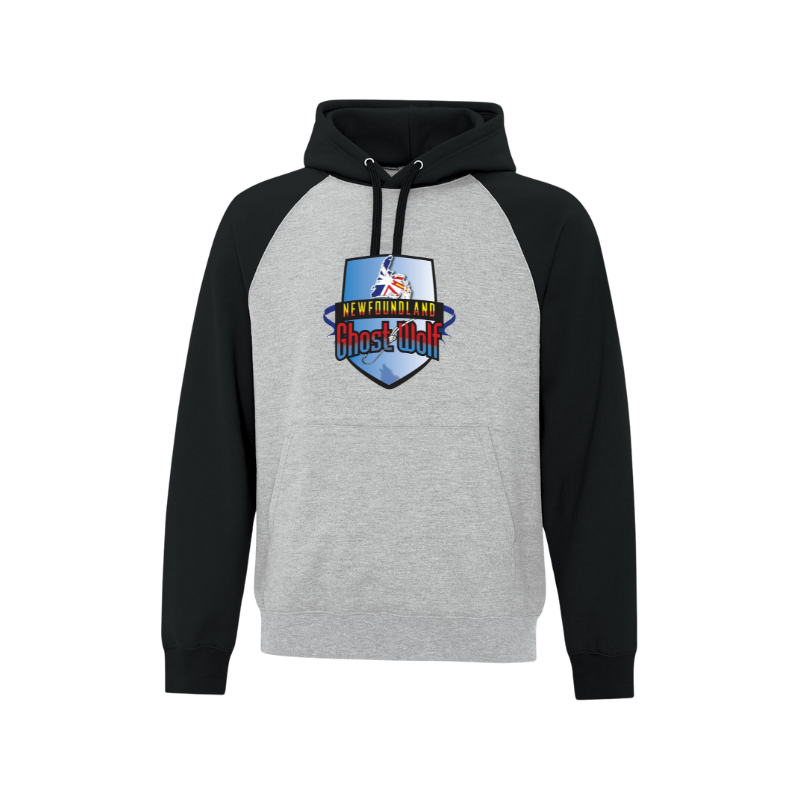 NL Ghost Wolf Two Tone Hoodie