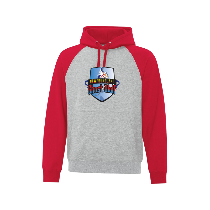 NL Ghost Wolf Two Tone Hoodie