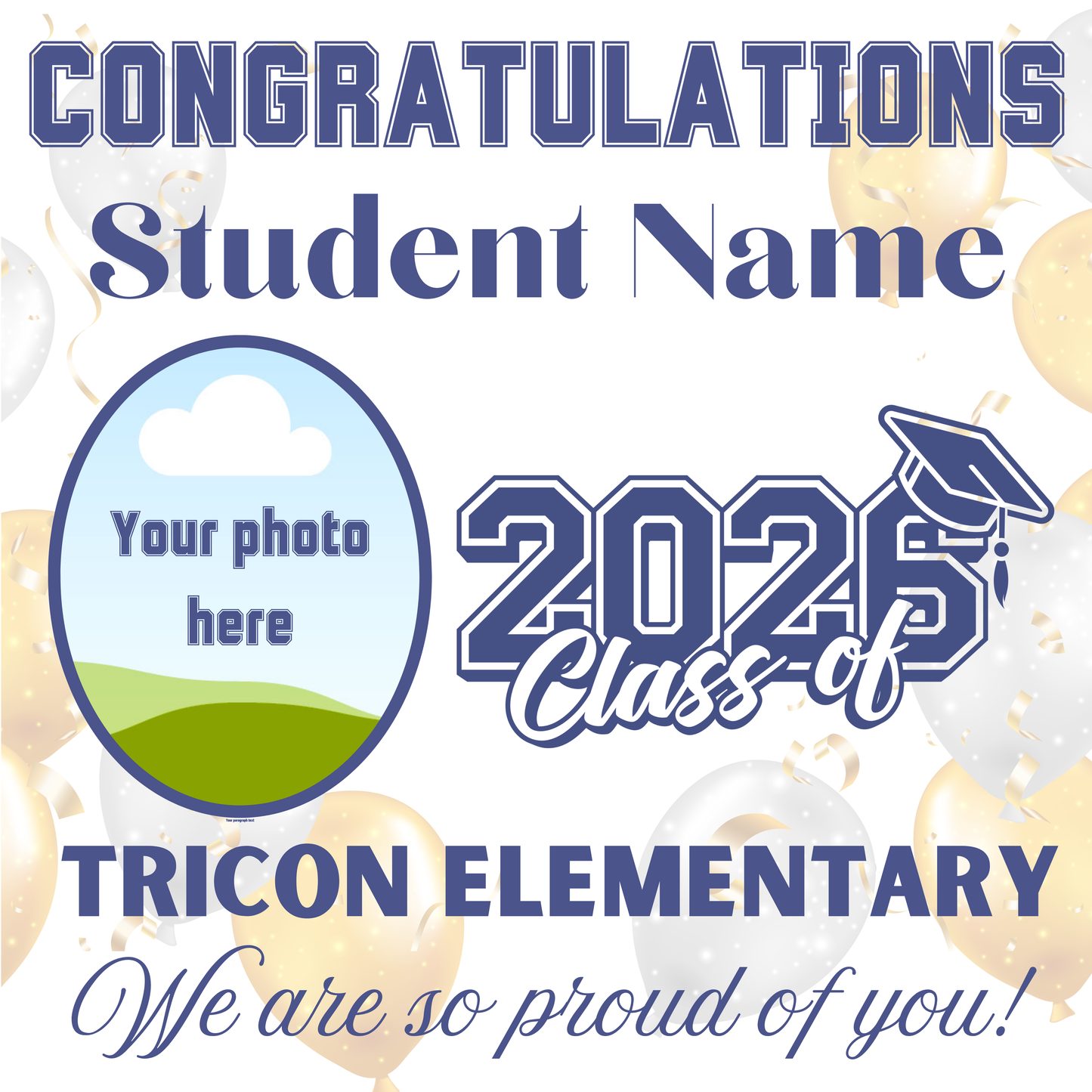 Graduation Yard Signs