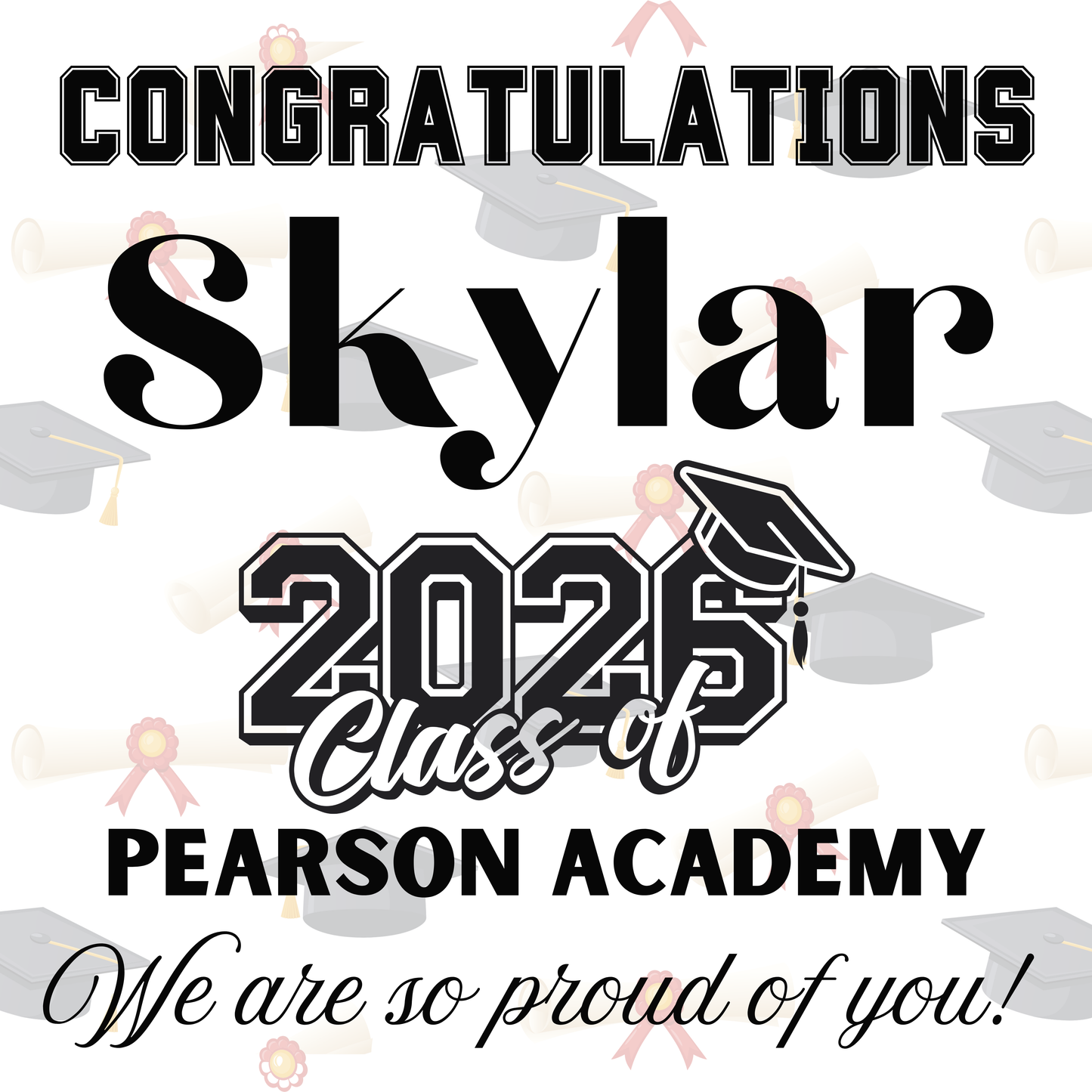 Graduation Yard Signs