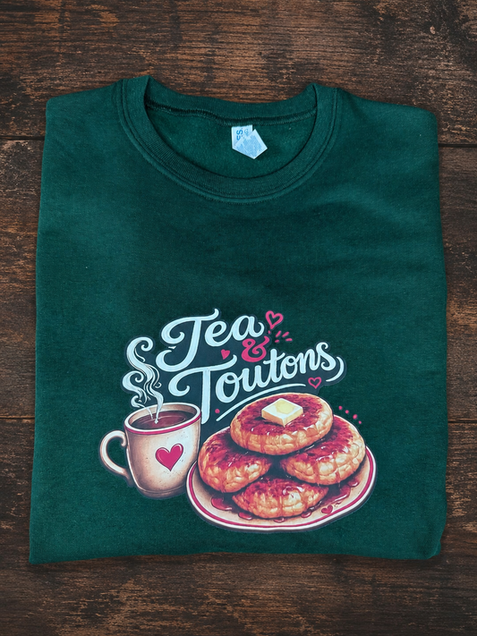 Tea & Toutons Crewneck Sweatshirt
