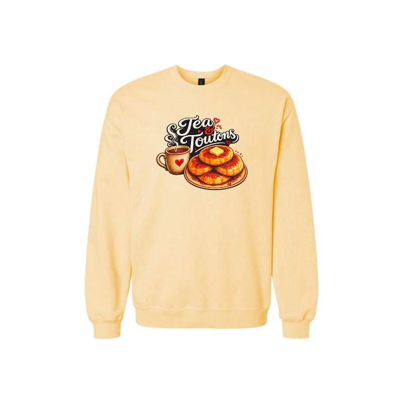 Tea & Toutons Crewneck Sweatshirt
