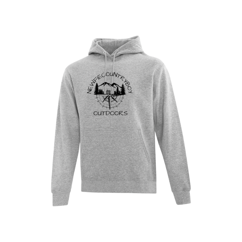 Newfie Country Boy Everyday Adult Hoodie