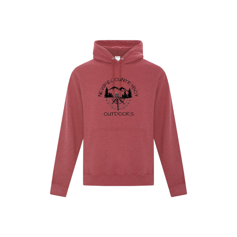 Newfie Country Boy Everyday Adult Hoodie