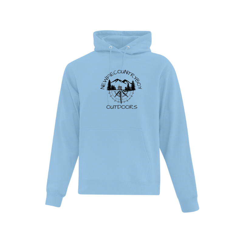 Newfie Country Boy Everyday Adult Hoodie