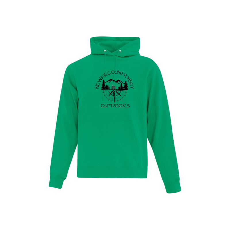 Newfie Country Boy Everyday Adult Hoodie