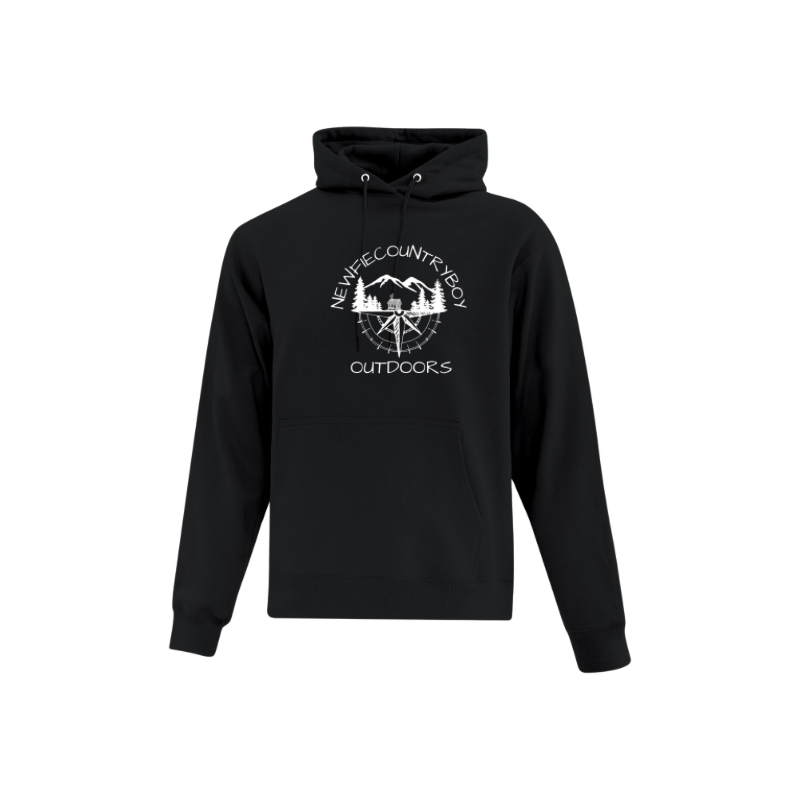 Newfie Country Boy Everyday Adult Hoodie