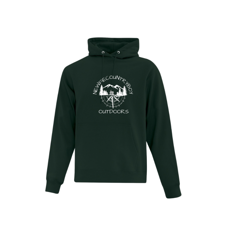Newfie Country Boy Everyday Adult Hoodie