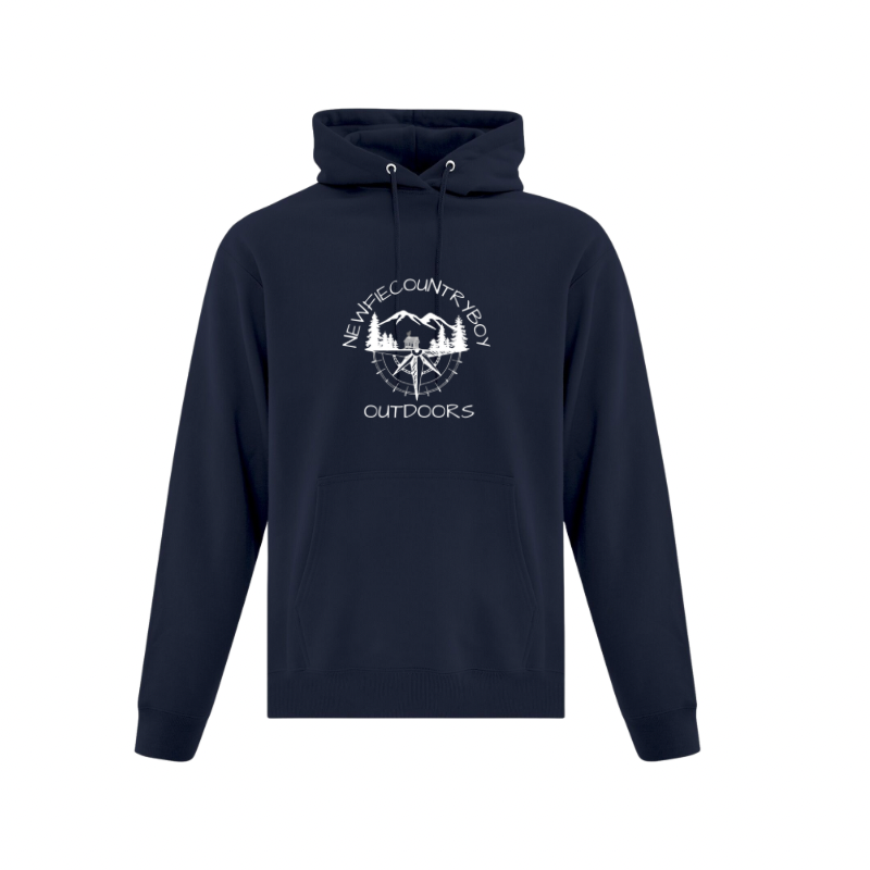 Newfie Country Boy Everyday Adult Hoodie