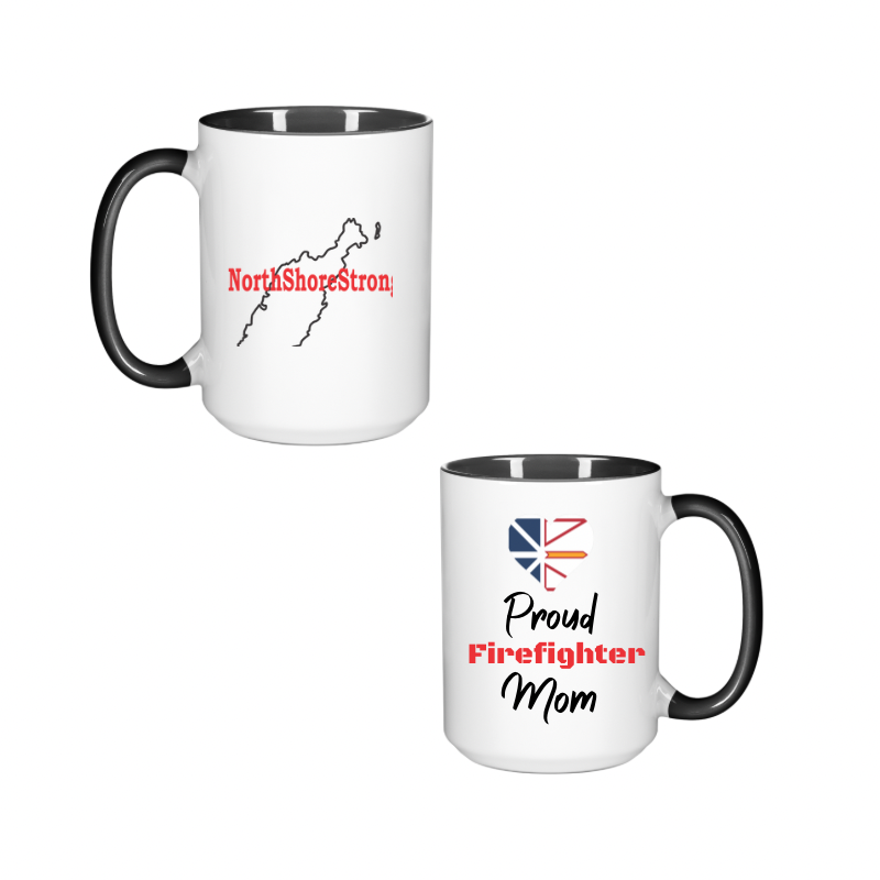 Proud Mom of a Firefighter Mug