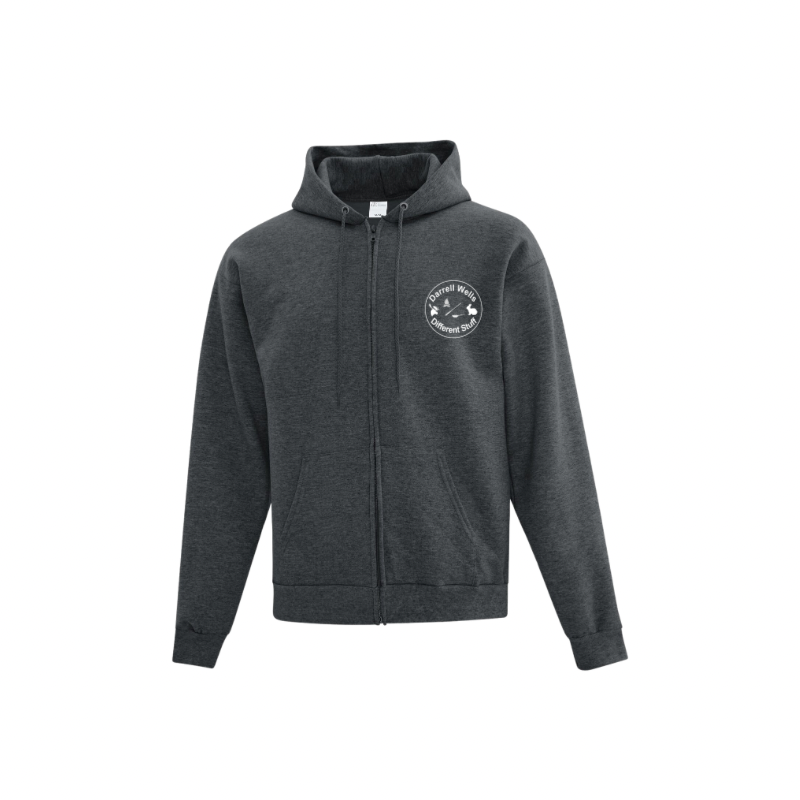 Darrell Wells - Outdoors and Different Stuff Full Zip Hooded Sweatshirt