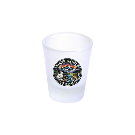 Northern NFLD Adventures Frosted Shot Glass