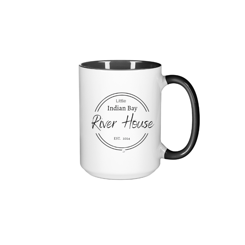 15oz Ceramic Coffee Mug – Little Indian Bay River House