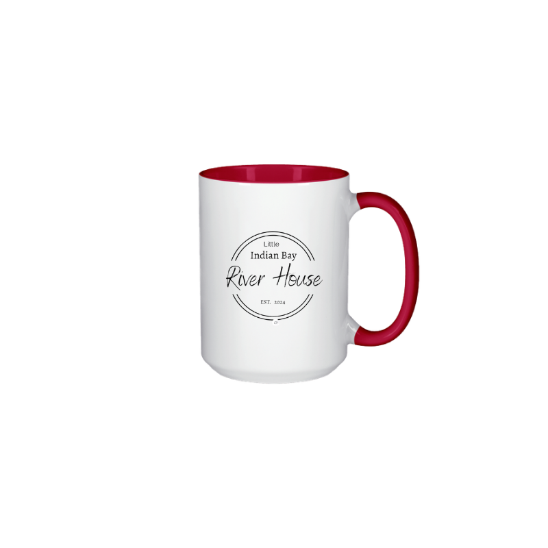 15oz Ceramic Coffee Mug – Little Indian Bay River House