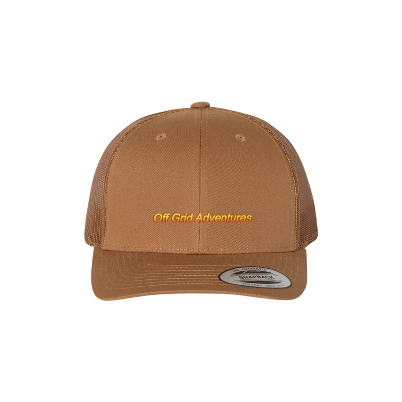 Off Grid Adventures Retro Trucker Cap