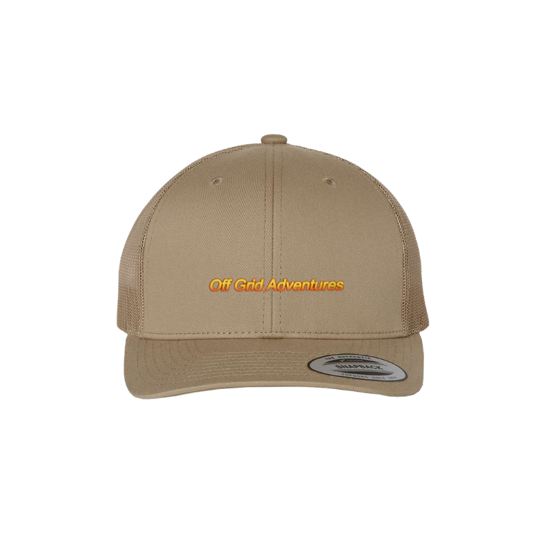 Off Grid Adventures Retro Trucker Cap