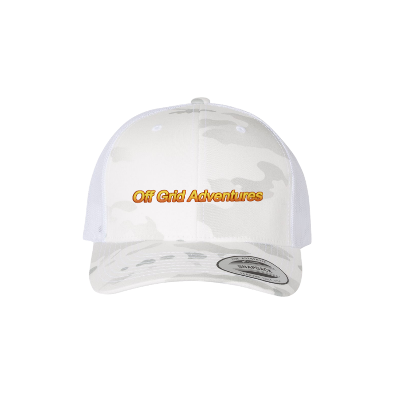 Off Grid Adventures Retro Trucker Cap