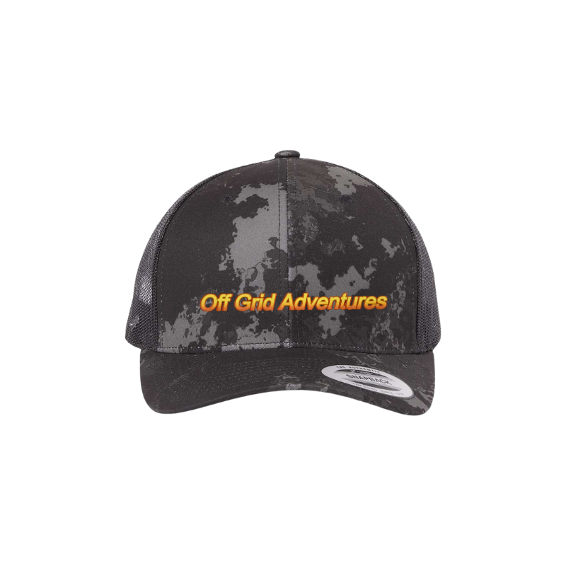 Off Grid Adventures Retro Trucker Cap