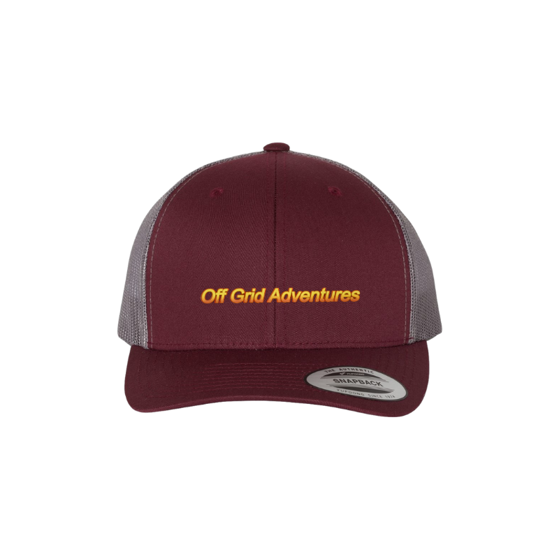 Off Grid Adventures Retro Trucker Cap