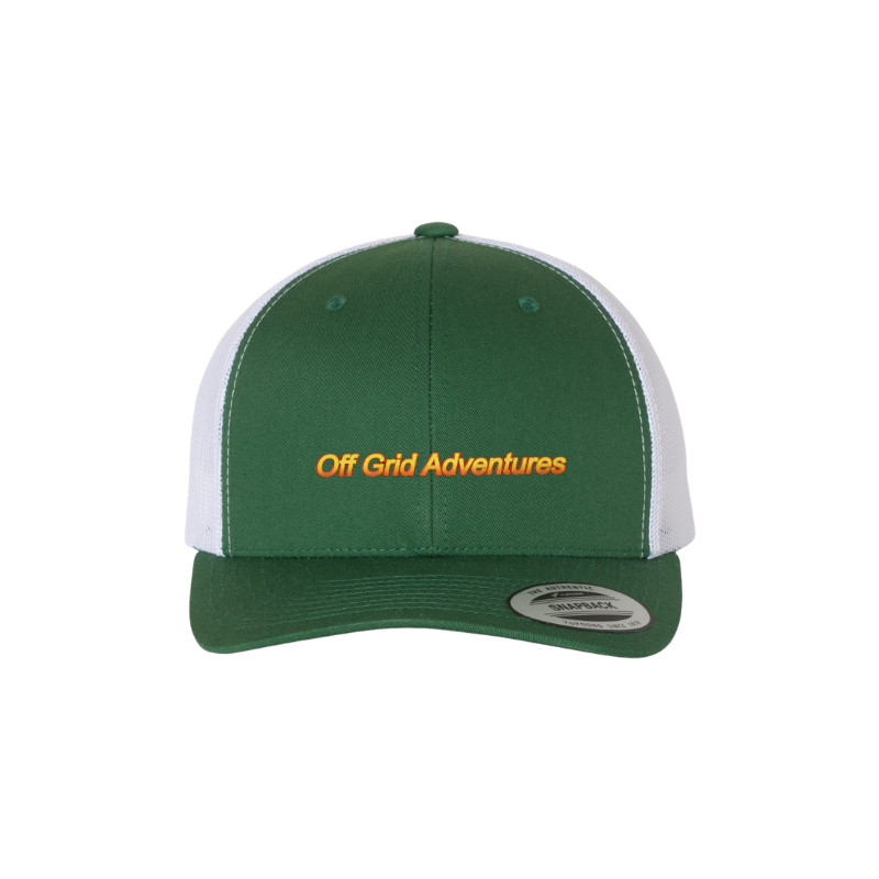 Off Grid Adventures Retro Trucker Cap
