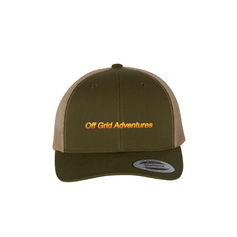 Off Grid Adventures Retro Trucker Cap