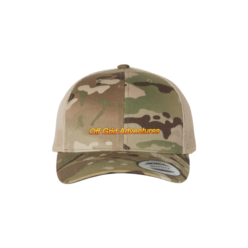 Off Grid Adventures Retro Trucker Cap