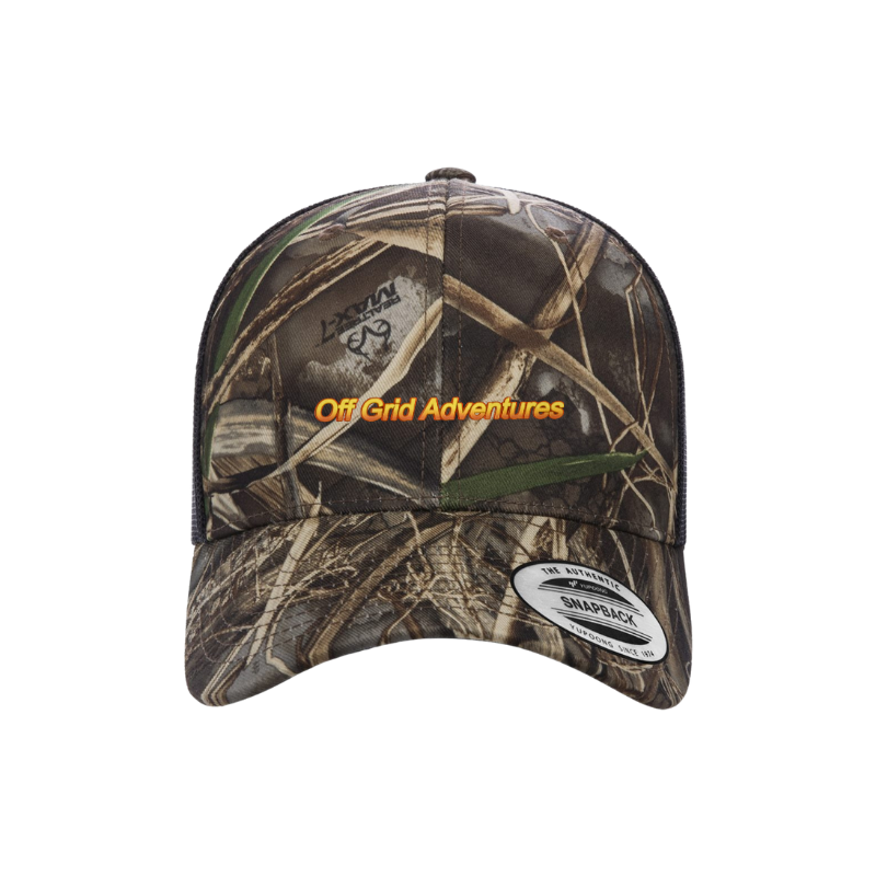 Off Grid Adventures Retro Trucker Cap