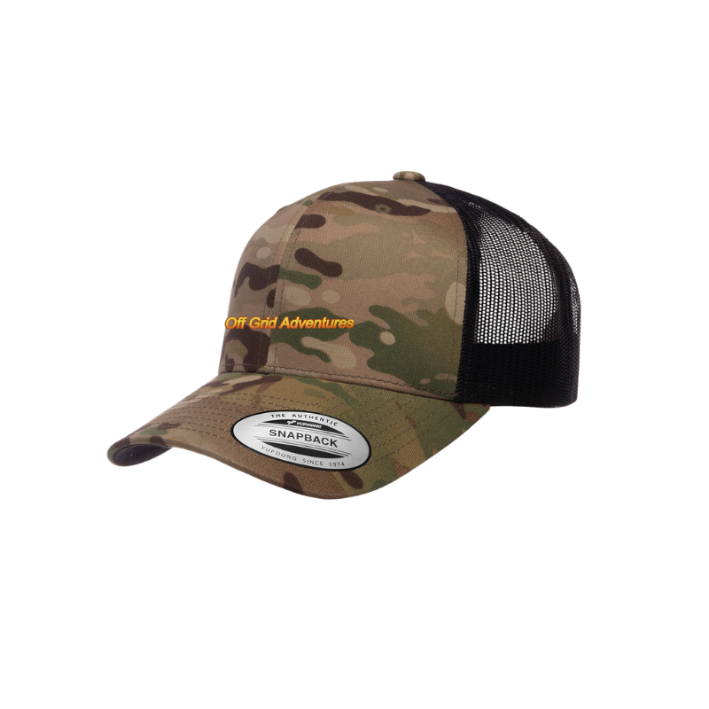Off Grid Adventures Retro Trucker Cap